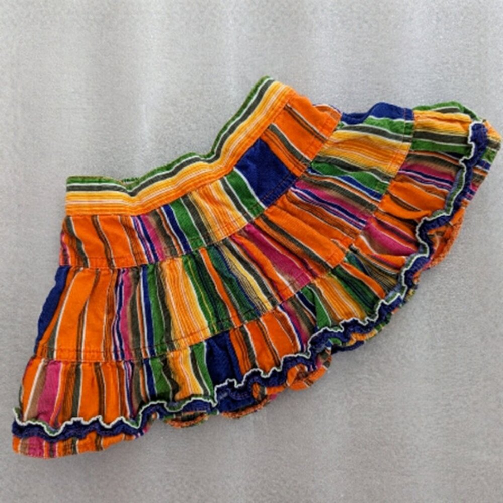 CHILDREN'S Place colorful velour skirt for baby girls toddlers 24 months